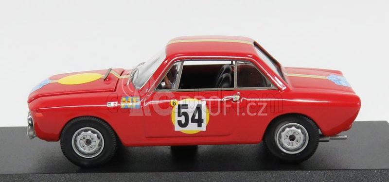 Best-model Lancia Fulvia Coupe 1.3 Hf N 54 3rd Coppa Delle Alpi 1968 Trautmann - Trautmann 1:43 Red