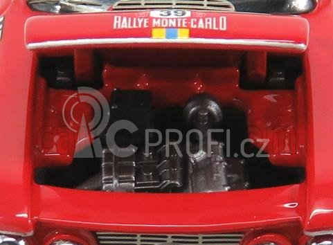 Best-model Lancia Fulvia Coupe 1.3hf N 39 2nd Rally Montecarlo 1967 Andersson - Davrnport 1:43 Red