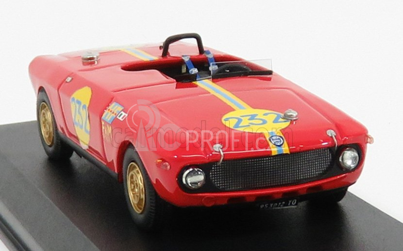 Best-model Lancia Fulvia F&m Special Hf Spider N 232 Targa Florio 1969 Maglioli - Pinto 1:43 Red