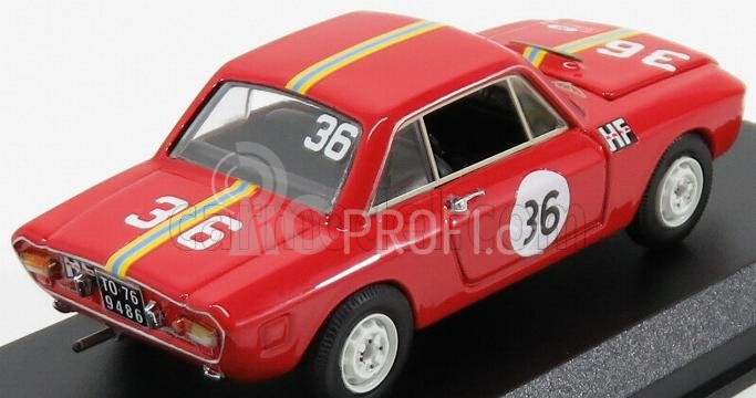 Best-model Lancia Fulvia Hf 1.3 Coupe N 36 Winner Rally Sanremo 1966 Cella - Lombardini 1:43 Red
