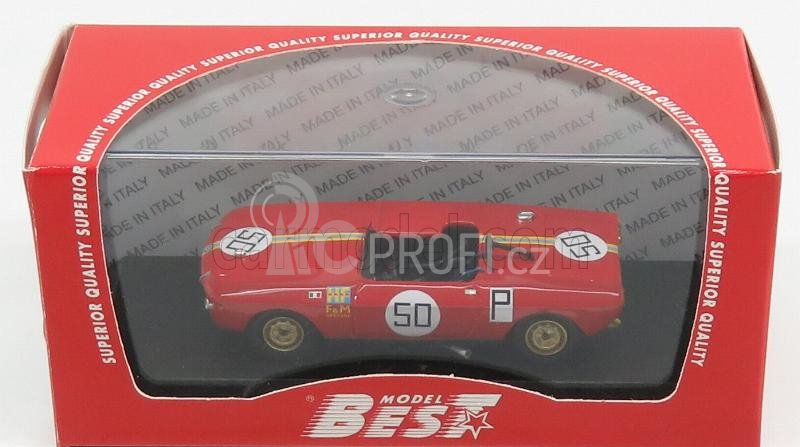 Best-model Lancia Fulvia Hf 1.6 F&m Special N 50 1:43, červená
