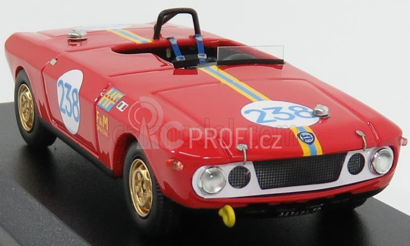 Best-model Lancia Fulvia Spider Special Hf N 238 Targa Florio 1969 Munari - Aaltonen 1:43 Red