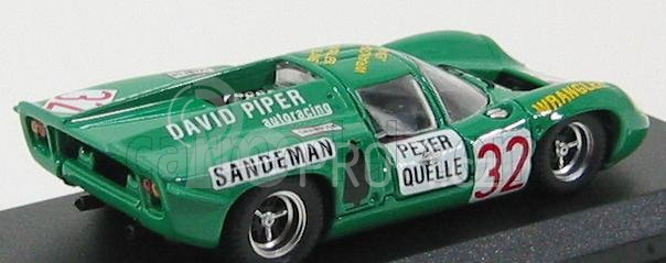 Best-model Lola T70 Coupe N 32 Zeltweg 1969 Piper - Quester 1:43 Zelená