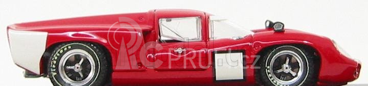 Best-model Lola T70 Coupe Prova 1967 1:43 Červená Bílá