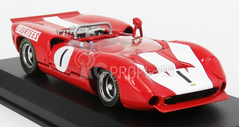 Best-model Lola T70 Mkii Spider N 1 1:43, červená