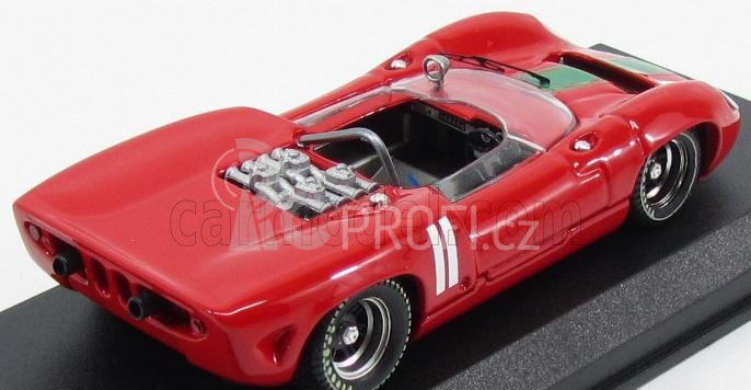 Best-model Lola T70 Spider  N 11 Winner Motorsport 1964 J.surtees 1:43 Červená Zelená