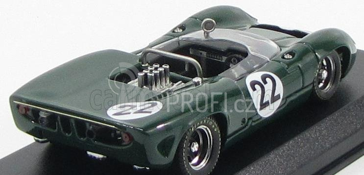 Best-model Lola T70 Spider N 22 Silverstone 1966 H.dibley 1:43 Zelená