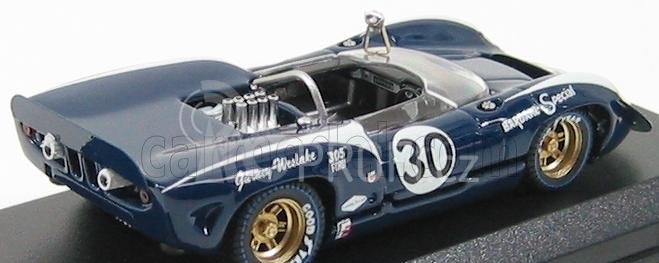 Best-model Lola T70 Spider N 30 Bridgehampton 1966 D.gurney 1:43 Modrá Bílá