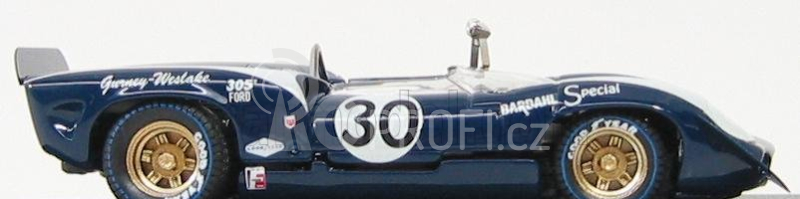 Best-model Lola T70 Spider N 30 Bridgehampton 1966 D.gurney 1:43 Modrá Bílá