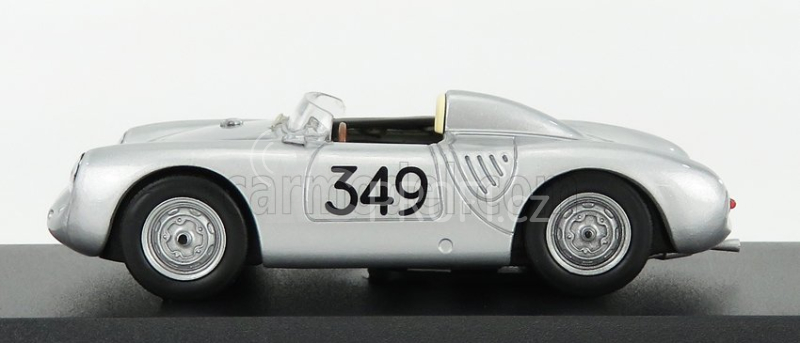 Best-model Porsche 1500 Rs Spider N 349 Mille Miglia 1957 U.maglioli 1:43 Silver