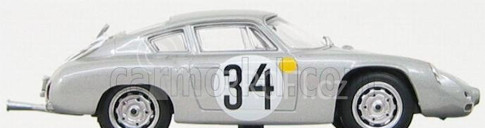Best-model Porsche 1600gs Abarth N 34 Le Mans 1962 Barth - Herrmann 1:43 Silver