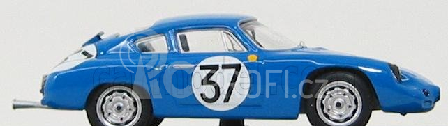 Best-model Porsche 1600gs Abarth N 37 24h Le Mans 1961 Buchet - Monneret 1:43 Blue