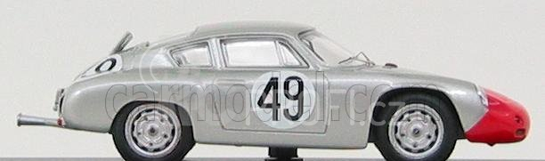 Best-model Porsche 1600gs Abarth N 49 Sebring 1962 Strle - Hahnl 1:43 Silver Red