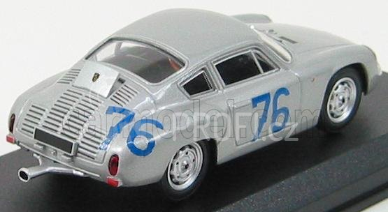 Best-model Porsche 1600gs Abarth N 76 Targa Florio 1963 A.pucci - P.e. Strahle 1:43 Silver