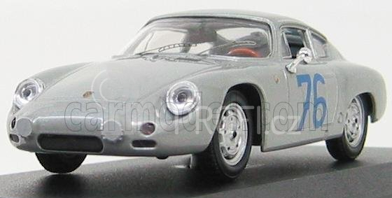 Best-model Porsche 1600gs Abarth N 76 Targa Florio 1963 A.pucci - P.e. Strahle 1:43 Silver