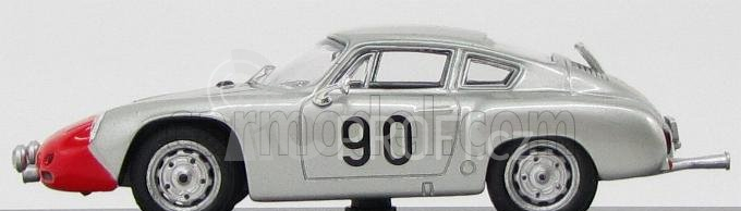 Best-model Porsche 1600gs Abarth N 90 Tour De Corse 1961 1:43 Silver Red