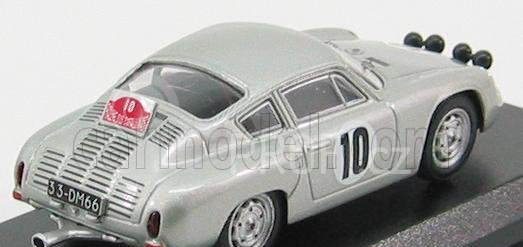 Best-model Porsche 1600gs Abarth Team Pablo Picasso N 10 1:43, stříbrná