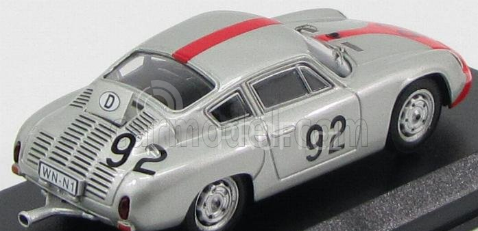 Best-model Porsche 356 Carrera Abarth Gtl N 92 1:43, stříbrná