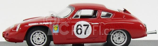 Best-model Porsche 356b Carrera Abarth Gtl N 67 Rossfeld Hill Climb 1963 H.muller 1:43 Red