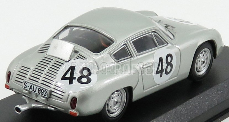 Best-model Porsche 356b Carrera Abarth N 48 7th 12h Sebring 1962 Gurney - Holbert 1:43 Silver