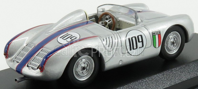 Best-model Porsche 550 Rs Spider N 109 Memorial Nassau Trophy Race 1957 R.rodriguez 1:43 Silver