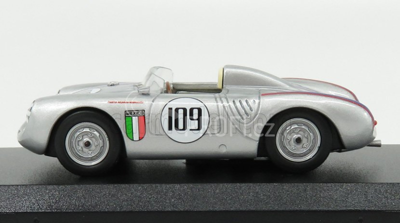 Best-model Porsche 550 Rs Spider N 109 Memorial Nassau Trophy Race 1957 R.rodriguez 1:43 Silver