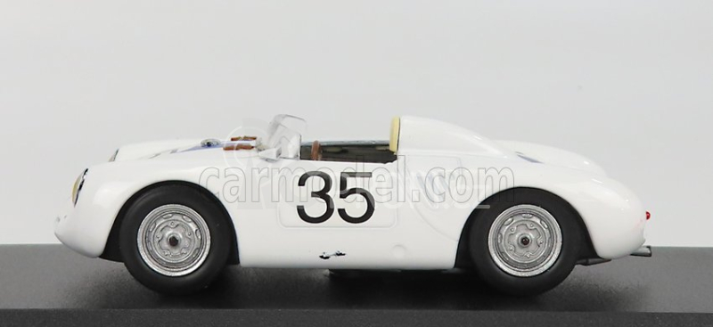 Best-model Porsche 550 Rs Spider N 35 24h Le Mans 1957 Hugus - G.de Beaufort 1:43 Bílá Modrá