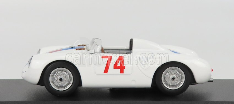 Best-model Porsche 550 Rs Spider N 74 Nassau Memorial Trophy Race 1958 D.sesslar 1:43 Bílá Modrá