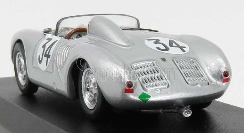 Best-model Porsche 550 Rs Spider Team J.p.colas N 34 1:43, stříbrná