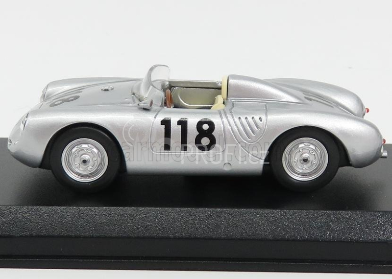 Best-model Porsche 550rs Spider N 118 2nd Targa Florio 1959 1:43 Silver