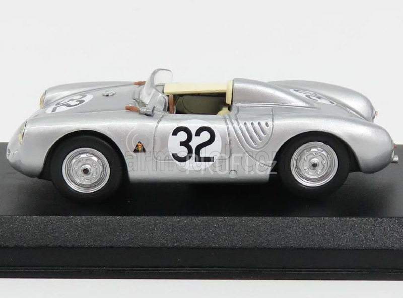 Best-model Porsche 550rs Spider N 32 24h Le Mans 1958 Godin De Beaufort - Linge 1:43 Silver