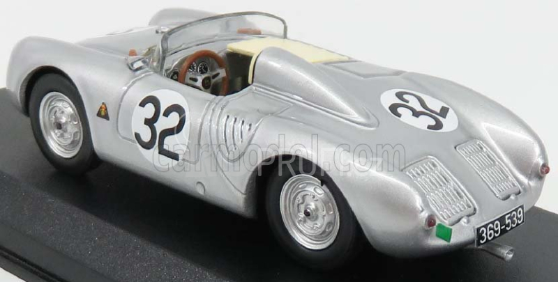 Best-model Porsche 550rs Spider N 32 24h Le Mans 1958 Godin De Beaufort - Linge 1:43 Silver