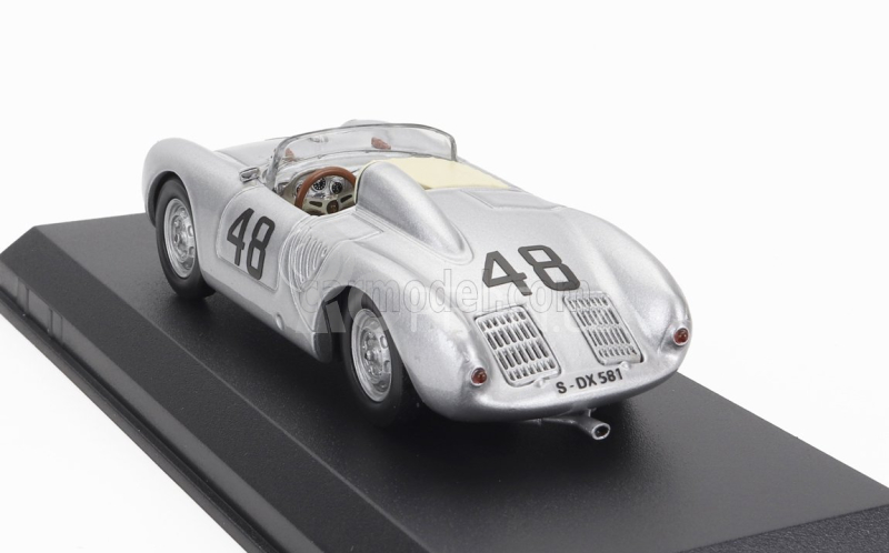 Best-model Porsche 550rs Spider N 48 1000km Buenos Aires 1958 Stirling Moss - Jean Behra 1:43 Silver