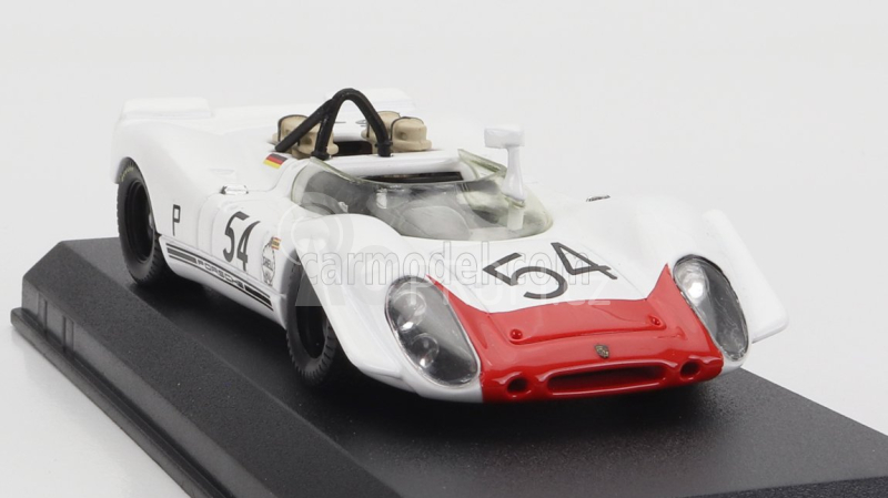 Best-model Porsche 908/02 Spider N 54 6h Brands Hatch 1969 G.mitter - U.schutz 1:43 Bílá Červená