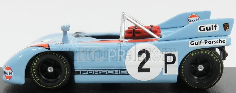 Best-model Porsche 908/03 N 2 1000km Nurburgring 1971 Bell - Siffert 1:43 Světle Modrá