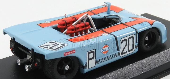 Best-model Porsche 908/03 N 20 1000km Nurburgring 1970 Siffert - Redman 1:43 Modrá Červená