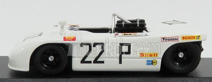 Best-model Porsche 908/03 N 22 Winner 1000km Nurburgring 1970 Elford - Ahrens Jr 1:43 Bílá