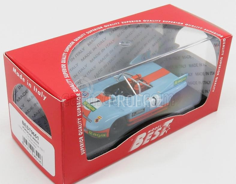 Best-model Porsche 908/03 Spider N 1 1000km De Barcelona 1971j.fernandez 1:43 Světle Modrá