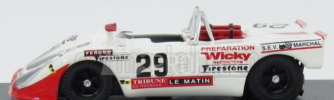 Best-model Porsche 908/2 Flunder Team Wicky Racing N 29 1:43, bílá