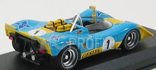 Best-model Porsche 908/2 N 1 Jarama 1970 Alex-soler Roig 1:43 Modrá Žlutá
