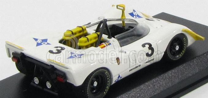 Best-model Porsche 908/2 N 3 Jarama 1970 Wisell - Bagration 1:43 Bílá Žlutá