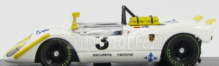 Best-model Porsche 908/2 N 3 Jarama 1970 Wisell - Bagration 1:43 Bílá Žlutá