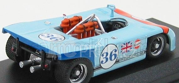 Best-model Porsche 908/3 N 36 Targa Florio 1970 Attwood - Waldegaard 1:43 Světle Modrá