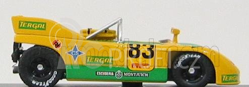 Best-model Porsche 908/3 N 83 Campionato Europeo Montagna 1973 J.fernandez 1:43 Žlutá Zelená