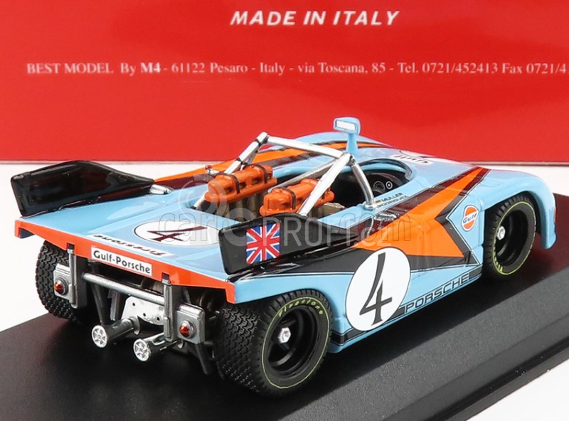 Best-model Porsche 908/3 Spider N 4 1:43, světle modrá