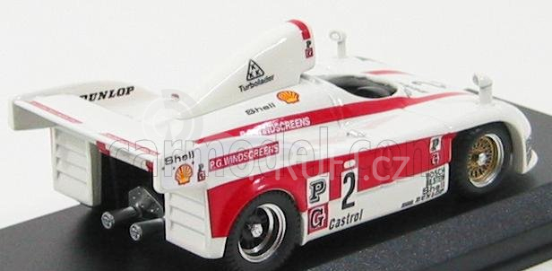 Best-model Porsche 908/4 N 2 Kyalami 1981 Brunn - Barth - Martin 1:43 Bílá Červená