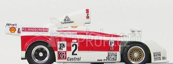 Best-model Porsche 908/4 N 2 Kyalami 1981 Brunn - Barth - Martin 1:43 Bílá Červená