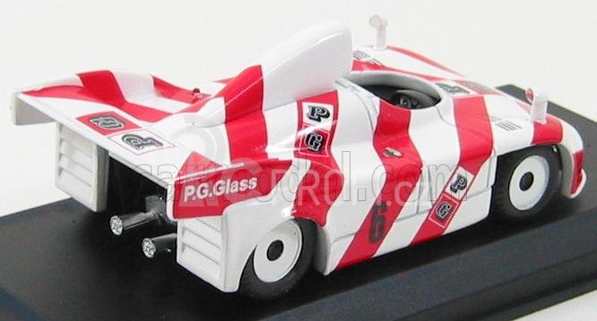 Best-model Porsche 908/4 N 6 9h Kyalami 1982 De Cadenet - Pianta 1:43 Bílá Červená