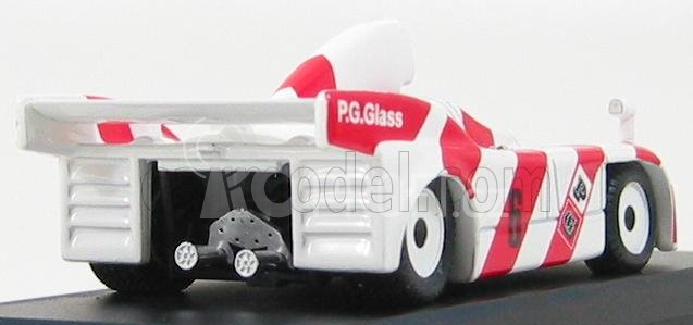 Best-model Porsche 908/4 N 6 9h Kyalami 1982 De Cadenet - Pianta 1:43 Bílá Červená