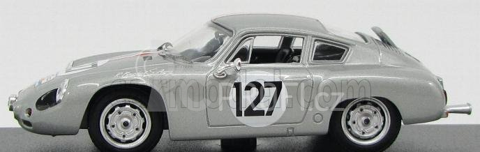 Best-model Porsche Abarth Coupe N 127 Tour De France 1961 Bouchet - Aury 1:43 Silver